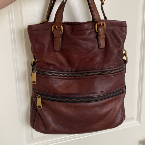 Fossil Explorer Tote Espresso Color - Picture 3 of 16